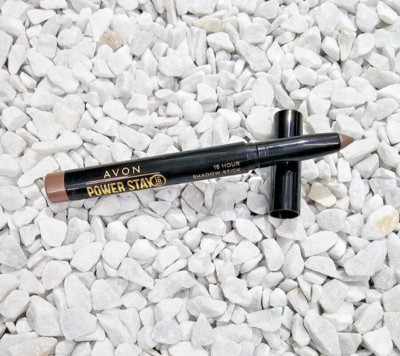 Avon POWER STAY Lidschatten Eyeliner Stift  Everyday Beige Smokey Natural Glanz