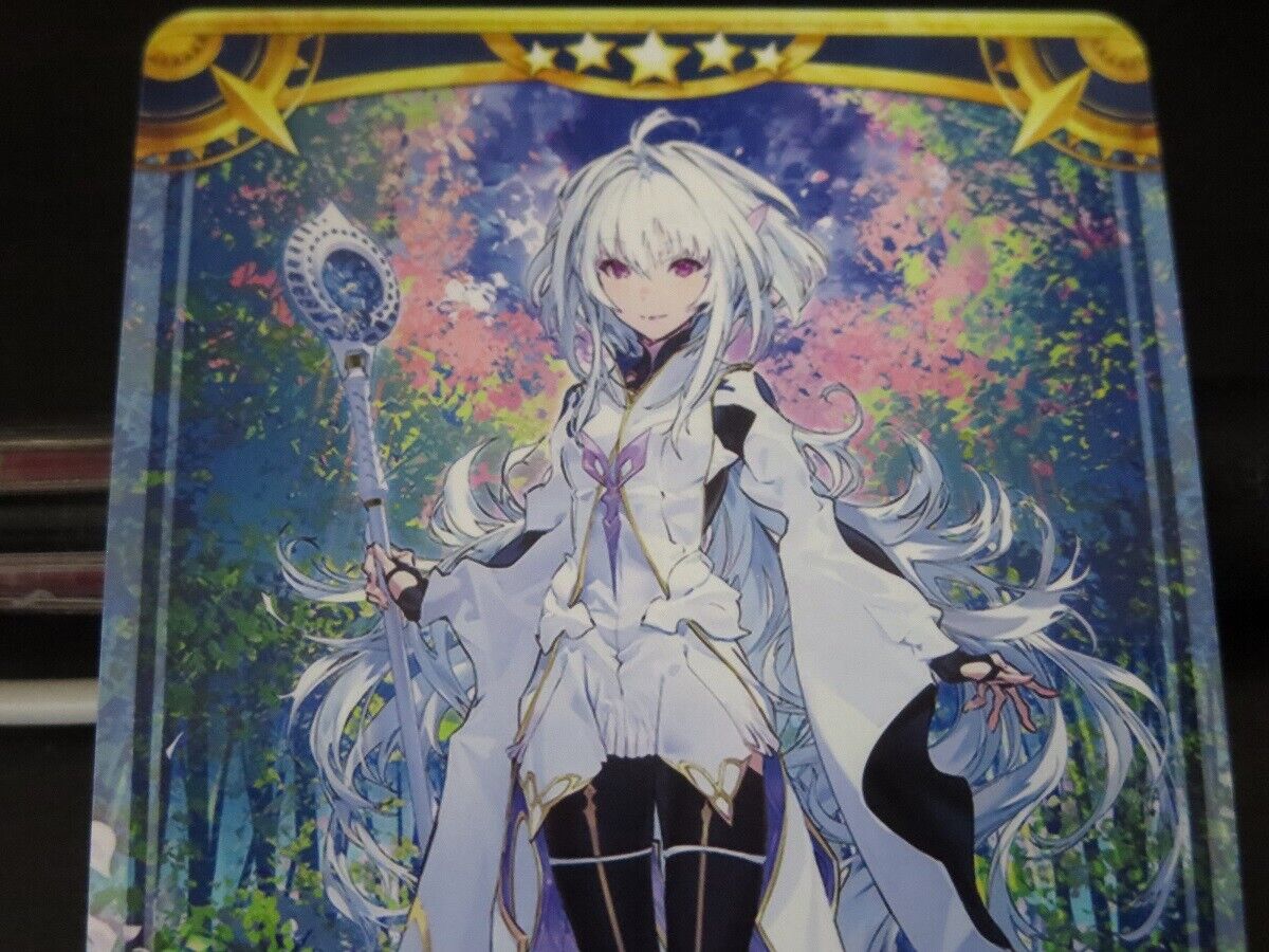 FGO Fate Grand Order Arcade Card Servant Merlin Female FGO Fate Grand Order Arcade Card Servant Merlin Female