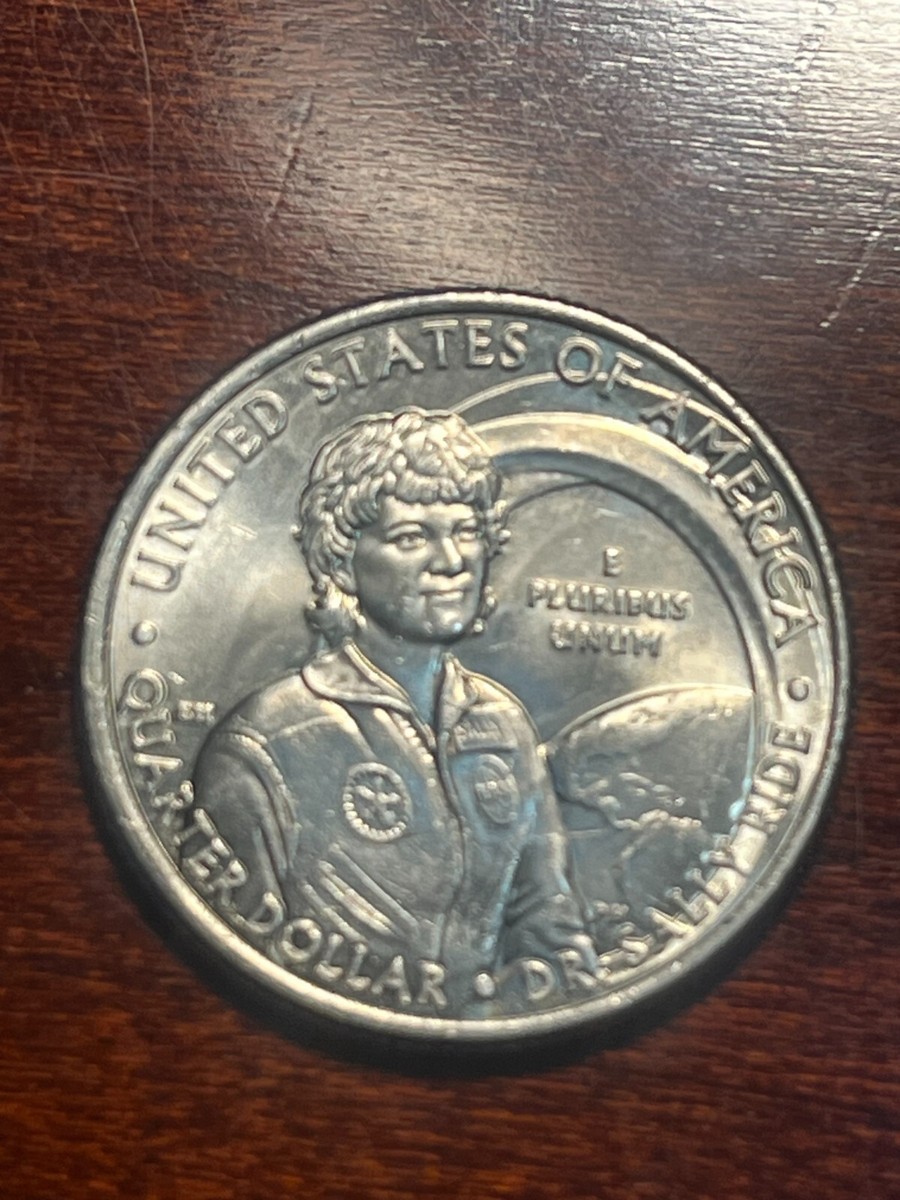 2022-P Dr. Sally Ride Quarter*ERROR Ghost Comet and Washington