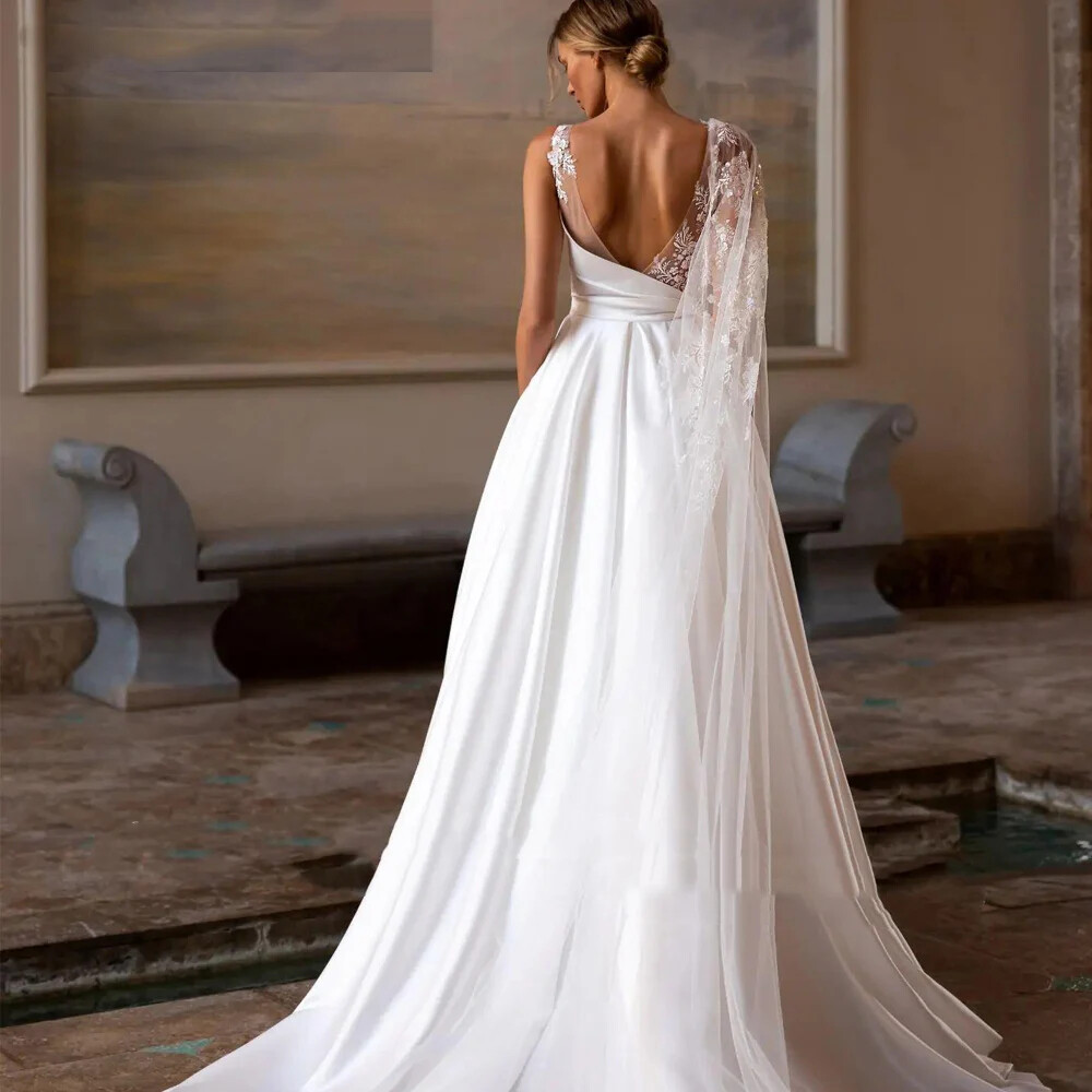 chinese dress ladies One-Shoulder Sweetheart Neckline All-Over Lace A-Line Wedding Dress