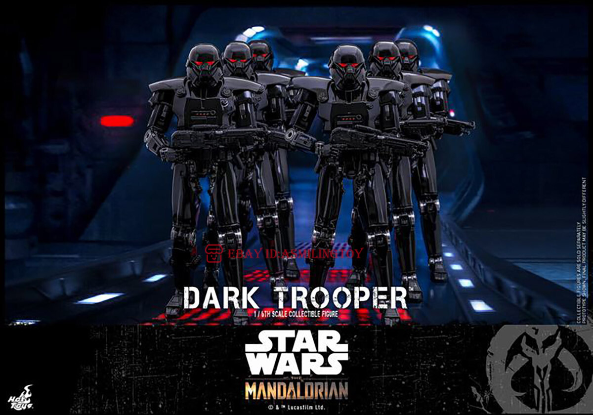 Figurine Hot Toys Dark Trooper TMS032 - Star Wars - Échelle 1:6 - Occasion