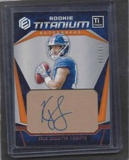 KYLE LAULETTA 2018 PANINI ELEMENTS ROOKIE TITANIUM ON CARD AUTO RC #D 136/350