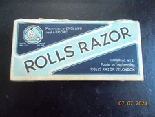 Rolls Razor Imperial No. 2, Nickel Plated Made in England, in Box, Excellent