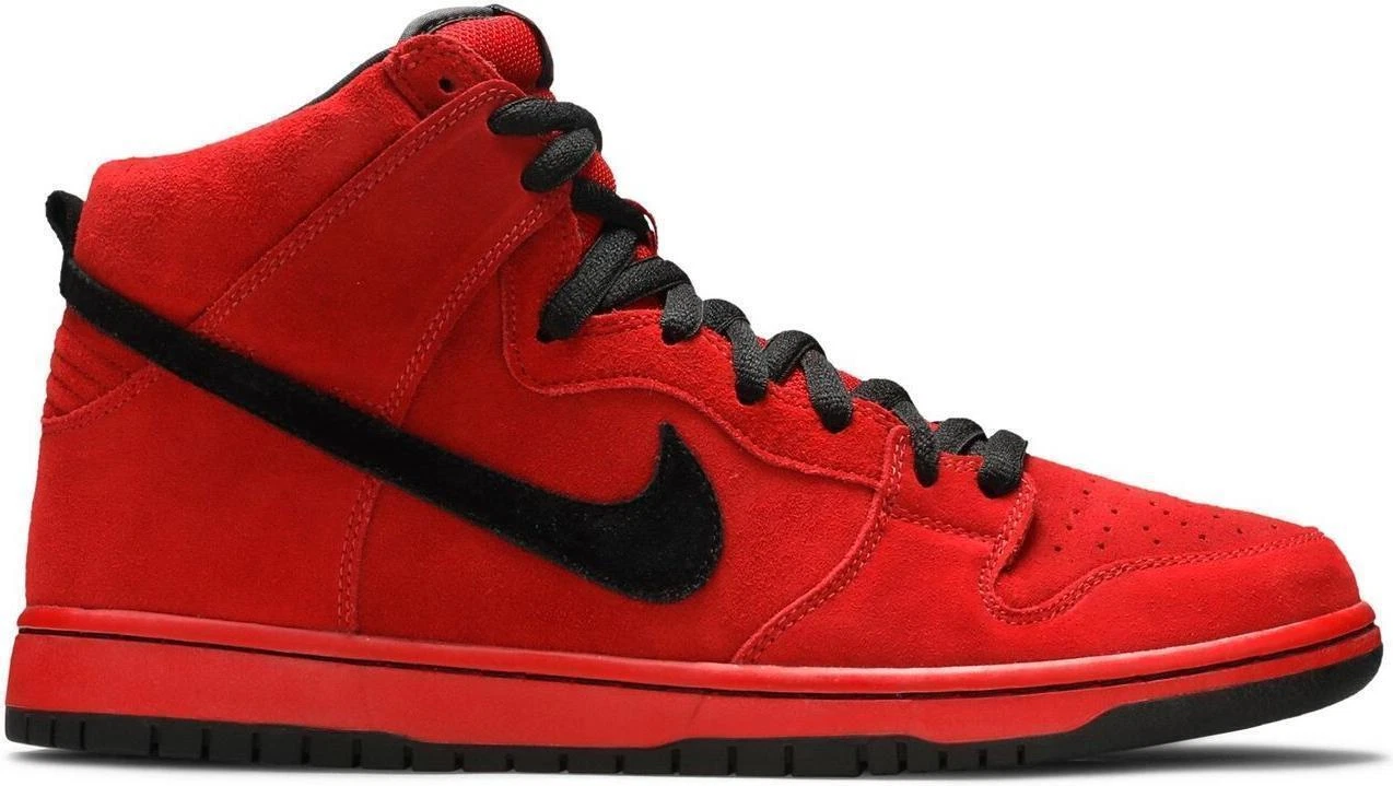 Red Velvet Nike Dunks High Size 10mens The Red Velvet Nikes You main image 3