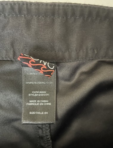 Billabong Girls Swim Shorts Black Sz 4 - Picture 4 of 4