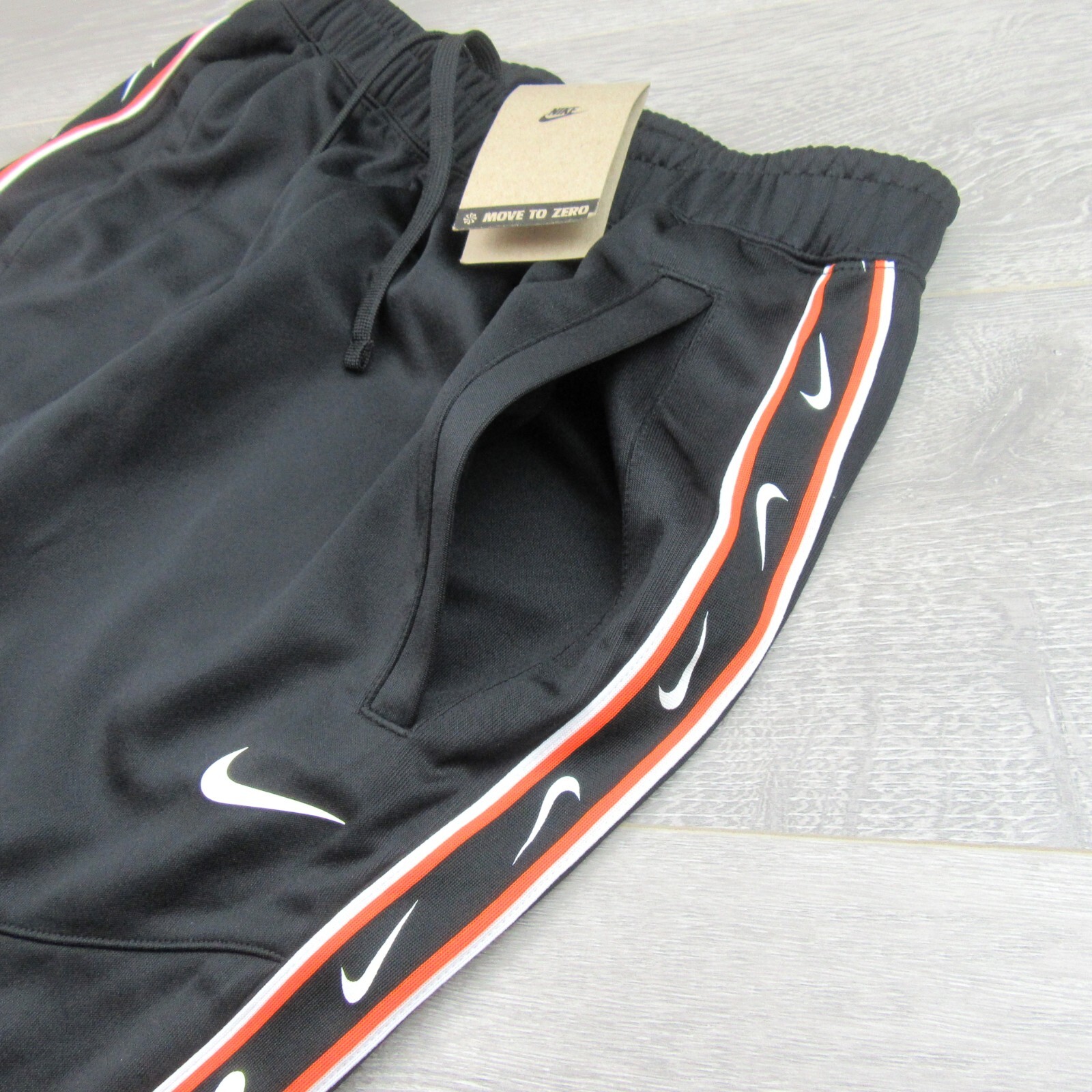 Nike Sportswear NSW Repeat Jogger Pants Mens Size Medium Black NEW DX2027- 010 | eBay