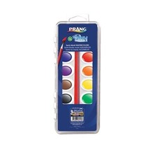 Prang Watercolor Oval Paints 16 Asst Colors w/Brush Washable School Arts Crafts