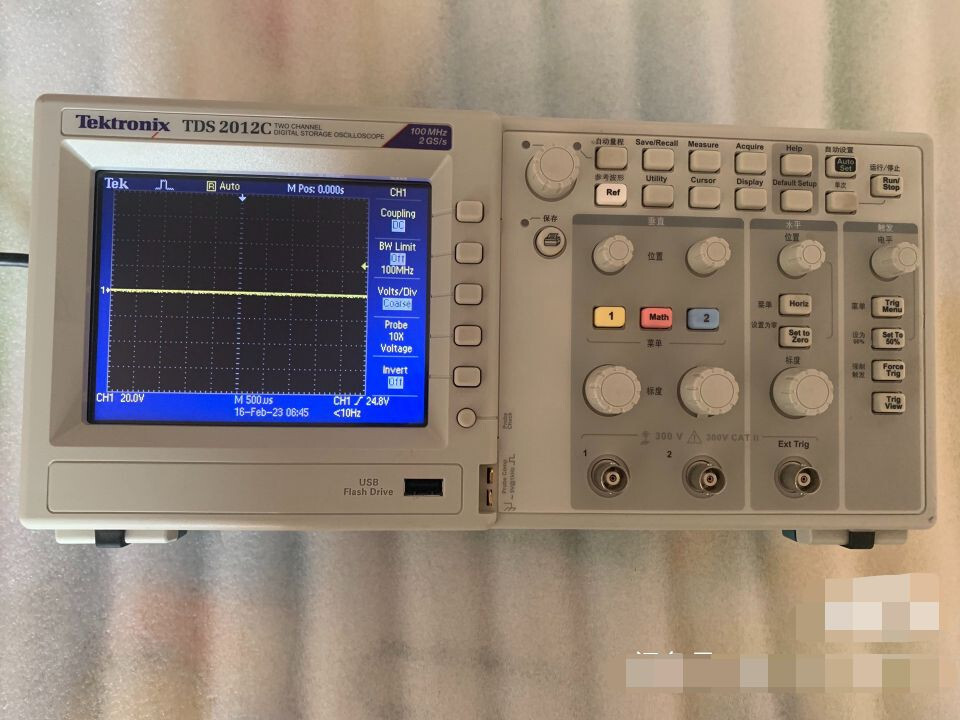 Tektronix TDS2012C 100MHz 2Ch Oscilloscope | eBay