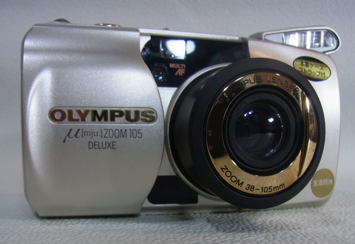Olympus μ[mju:]-ZOOM 105 DELUXE Olympus μ mju ZOOM 105 DELUXE Mju compact film camera [Excellent