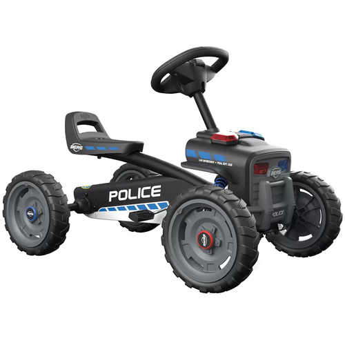 Berg Buzzy Police Ride on Pedal Go Kart New - FREE SHIPPING - Picture 2 of 4