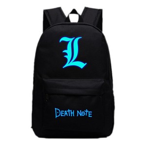 black anime backpack