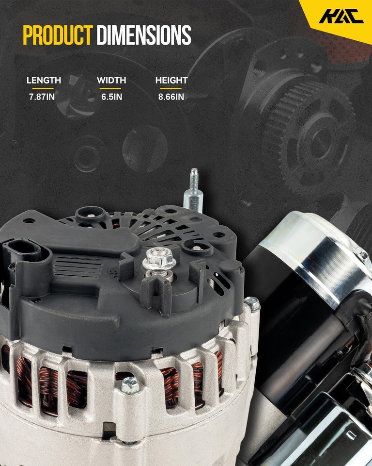 Alternator For 2002 203 2004 20052006 Acura RSX 2.0L & Honda CRV 2.4L