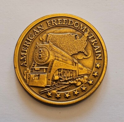 American Freedom Train Bronzemünze zum 200-jährigen Jubiläum