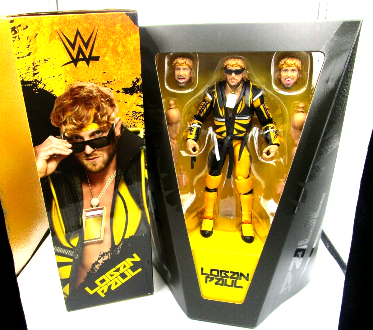 WWE Ultimate Edition Logan Paul Mattel Creations Action Figure