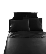 1800 TC BRAND NEW 4PC BED SHEET SET SOLID - LUXURY MICROFIBER DEEP POCKET SHEETS