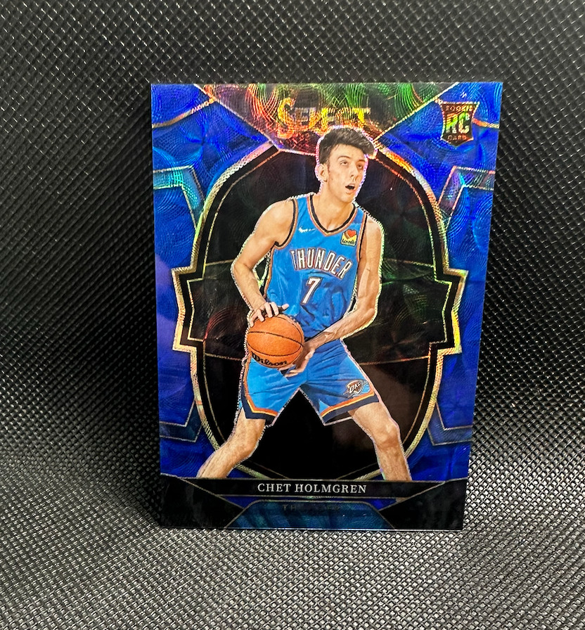 CHET HOLMGREN 2022-23 SELECT CONCOURSE ROOKIE BLUE SCOPE RC /249 Q2628