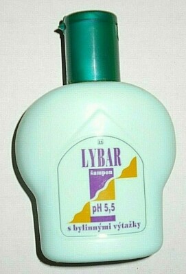 Vintage Collectible Very Rare lybar sampon ph 5,5 s bylinnymi vytazky Shampoo