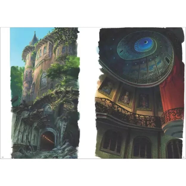 Painting The Worlds of Studio Ghibli Backgrounds Art Book (1984 to