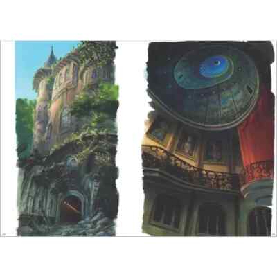 Painting The Worlds of Studio Ghibli Backgrounds Art Book (1984 to