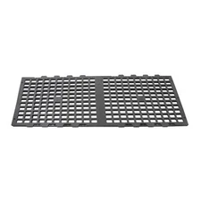 1 1/2' x 3' Black Plastic Greenhouse Bench Top Panel For Greenhouses