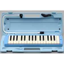 Yamaha 32-key Pianica Mouthpiece performance pipe dedicated hard case blue