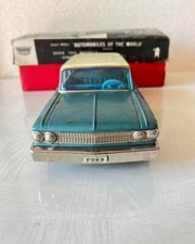 Bandai Tin Toy Car FORD COUNTRY W/BOX F/S FEDEX