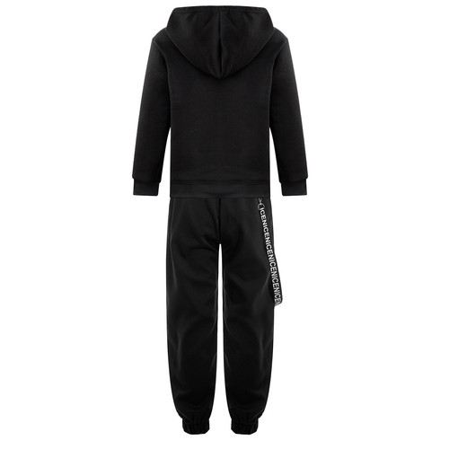 Kids Boys Girls Hooded Top With Trousers Stage Dance Outfits Long Sleeve Modern - Picture 19 of 51