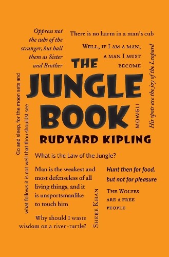 Thumbnail - Rudyard Kipling The Jungle Book (taschenbuch) Word Cloud Classics