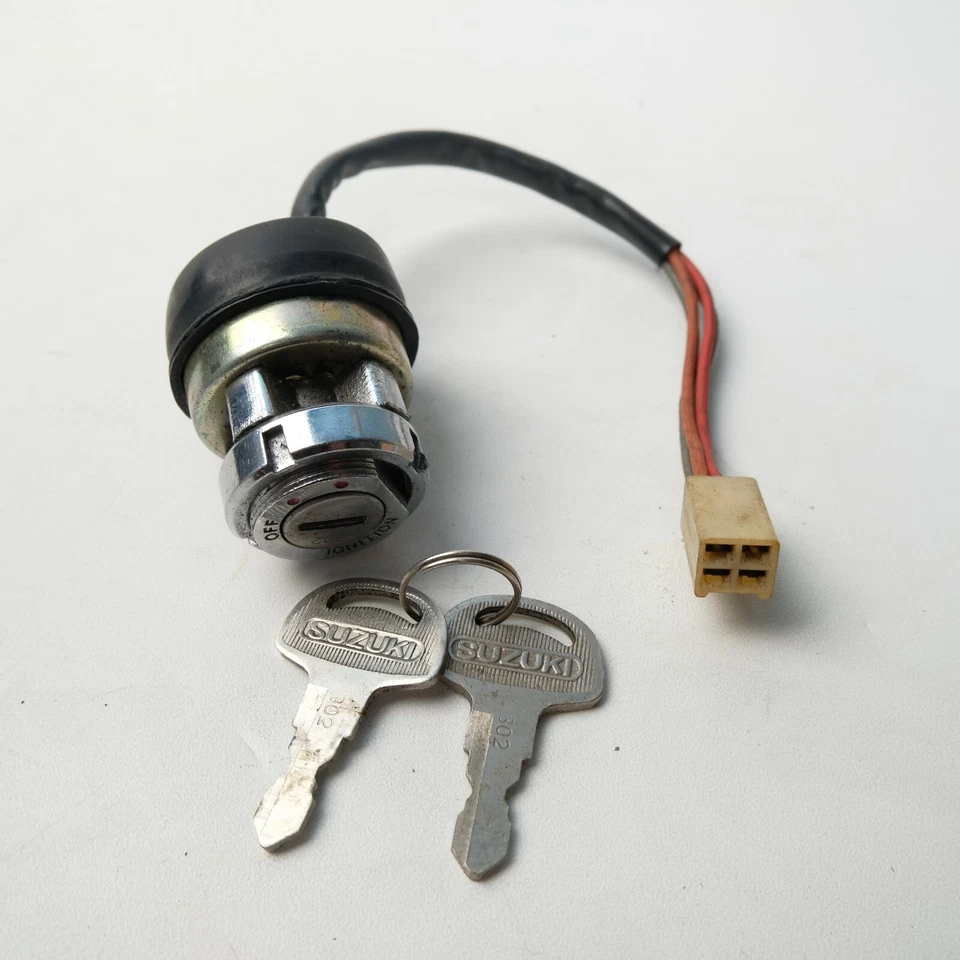 Llave de interruptor de encendido principal apta para Suzuki GT185 GT500 GP100 TC125 SP370 TS Foto 3 de 4