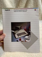 Apple IIe ProDuo Supplement To The IIe Owners Manual 26 Pages Excellent