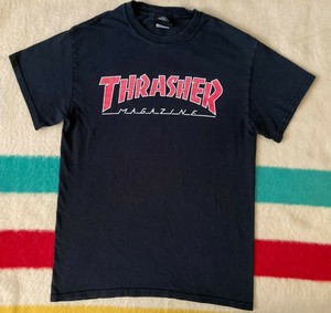 thrasher t shirt red