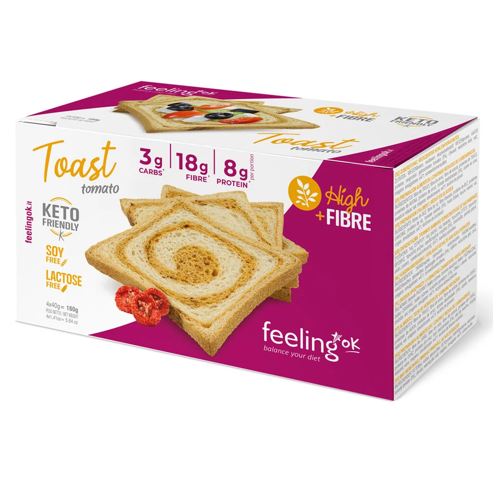 FEELING OK OPTIMIZE TOAST 160 GR Pomodoro