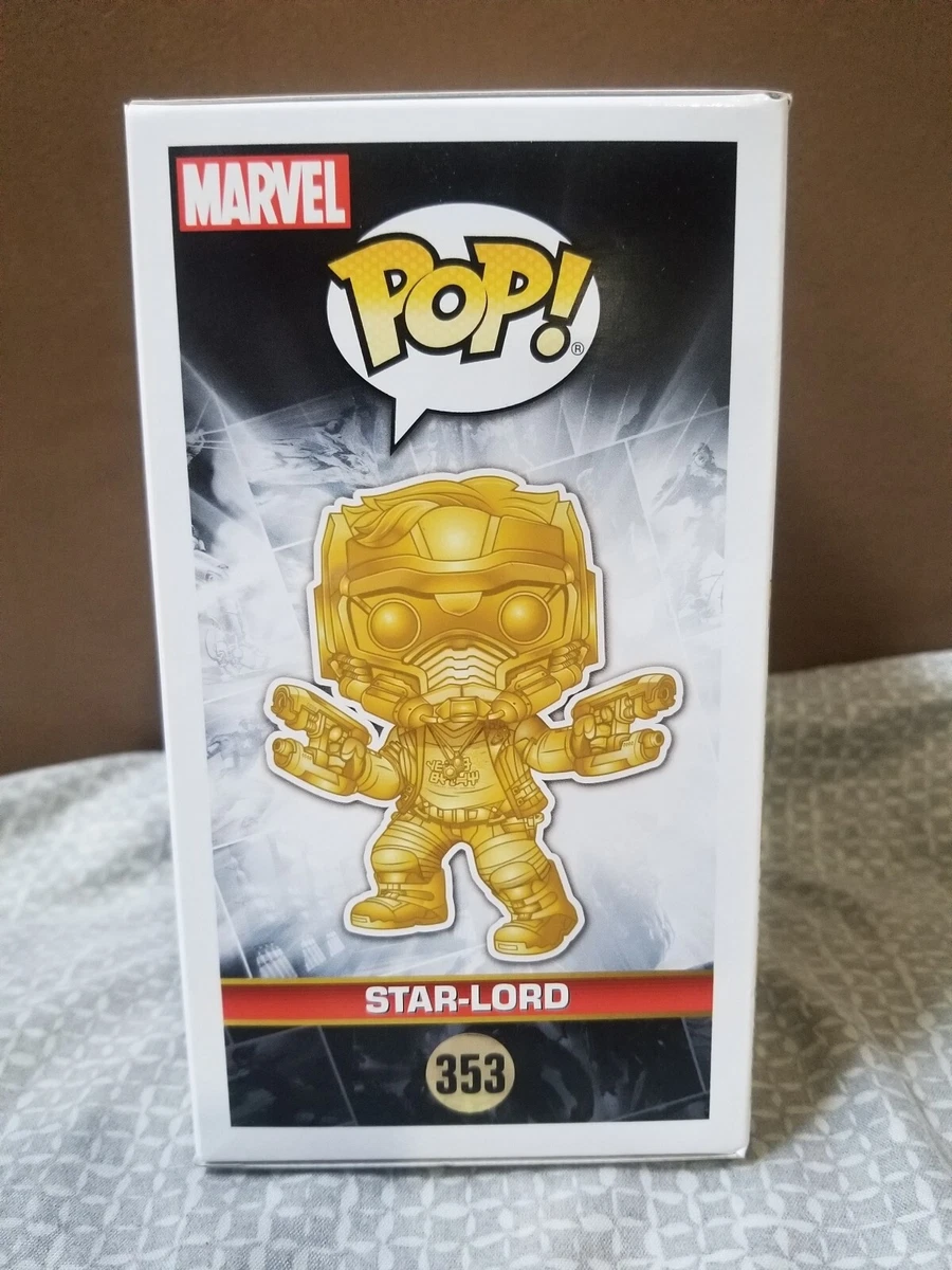 Star-Lord Gold Chrome Funko Pop! #353