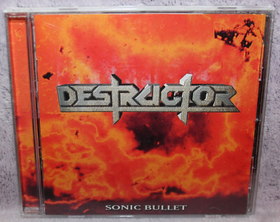 Destructor - Sonic Bullet  CD  Slayer Metallica Kreator Sodom Sepultura Anthrax