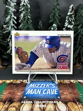 1992 Upper Deck Baseball Sammy Sosa Cubs Base Card High Number 723