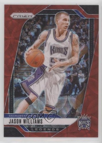 2024-25 Panini Prizm Legends Choice Red Prizm 88/88 Jason Williams #287