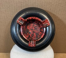 Vintage Kiefer McNeil Art Deco Firestone Tires Ashtray Made In USA Rare One