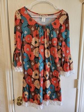 Small Lady Noiz retro-style long-sleeved mini dress