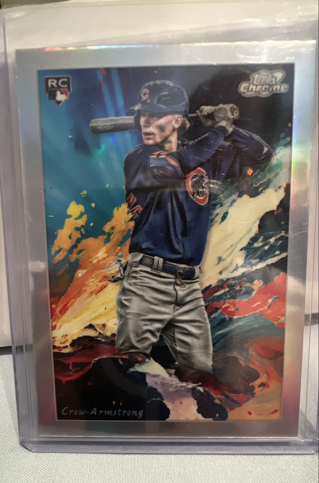 Pete Crow-Armstrong 2024 Topps Chrome Cosmic #STN-6 Stars in the