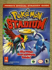 *Brand New* Prima's Official Strategy Guide - Pokemon Stadium 2 Nintendo 64 RARE