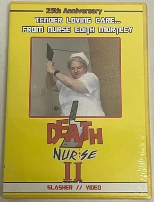 Rare Death Nurse II 2 DVD Slasher Video 80s SOV Shot On VIdeo Nick Millard OOP
