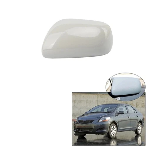 New Left Driver Side Mirror Cover Cap Unpainted For Toyota Yaris 2007-2013 US