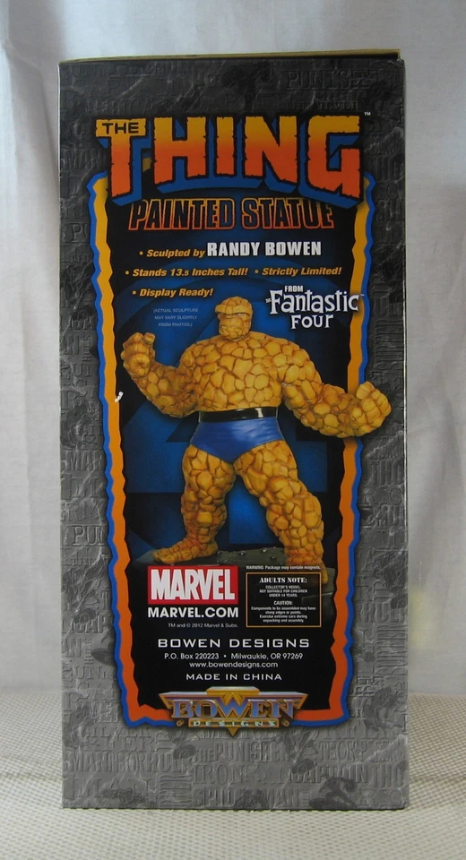 Thing Signed Faux Bronze Statue 036/161 Bowen Designs Website Exclusive NEW - Image 3 of 4