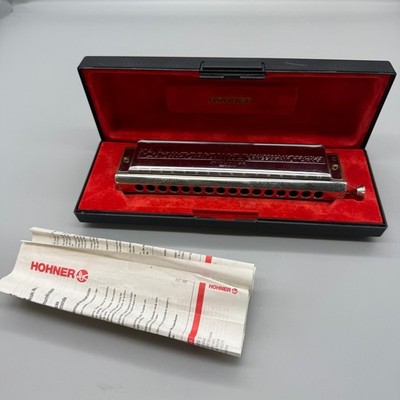 M. Hohner The 64 Chromonica 4 Chromatic Octaves Professional Model Germany 280 C