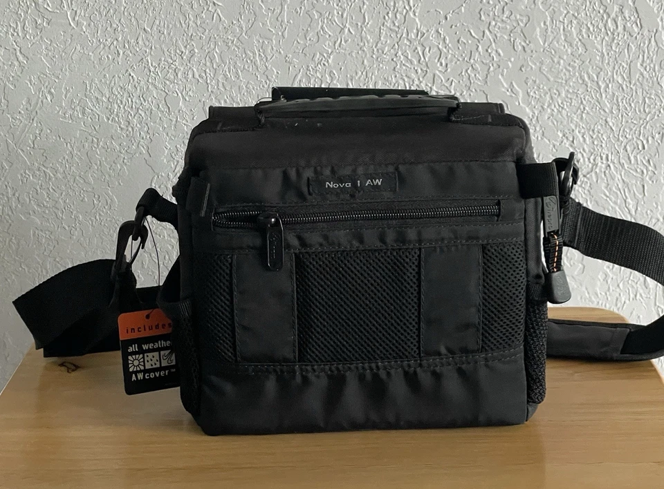 Lowepro Nova 1 AW 相机包黑色外壳防水照片视频新品 — 第 3/4 张图片