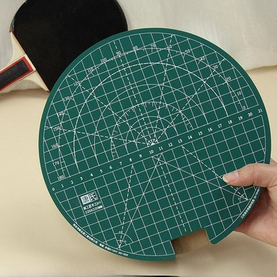 Schneideplattform Tisch rotierende Schneidematte für Leder Stoff Hobby Projekt