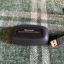 Genuine Microsoft Xbox 360 Wireless Receiver for Windows PC USB Adapter OEM