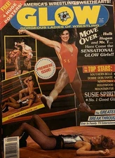 GORGEOUS LADIES OF WRESTLING #1 JANUARY 1988 HOLLYWOOD MT FIJI AMERICANA GLOW