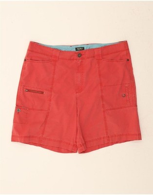 Eddie Bauer Damen Mercer Fit Cargo Shorts US 20 3XL W40 rot Baumwolle ZS10