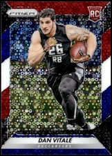 2016 Panini Prizm #297 Dan Vitale Red White & Blue Disco Rookie E1